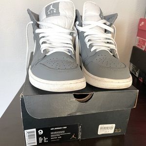 Air Jordan 1 mid Cool Grey men’s US 9
